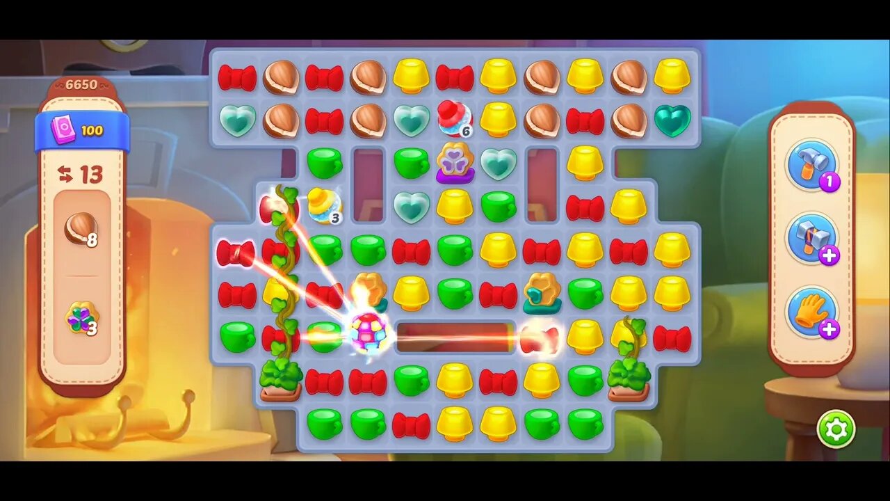 Playrix Homescapes Gameplay Walkthrough Level 6650