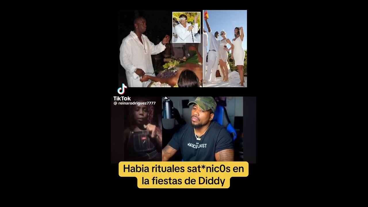 M038 HABIA RITUALES SATANICOS EN LA FIESTAS DE DIDDY.