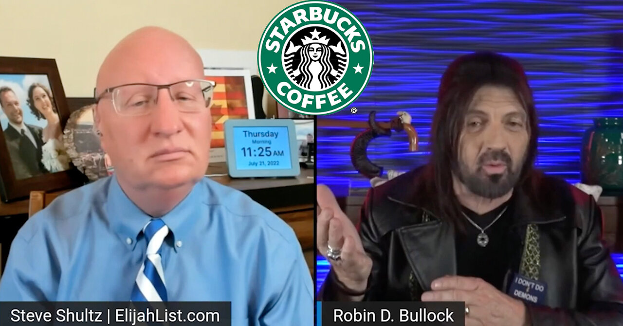 Robin Bullock | Starbucks | "Everybody Seems to Be Wound Up On Coffee with a Pagan Goddess On the Front of the Cup. Did You Pay to Rip a Finger Off? Starbucks Says, If Our Employee Give to Planned Parenthood, We Will Match Every Dollar They Give.&quo