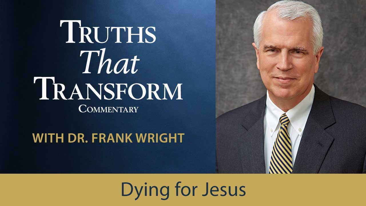 Dying for Jesus