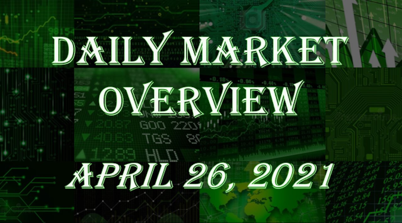 Daily Stock Market Overview April 26, 2021