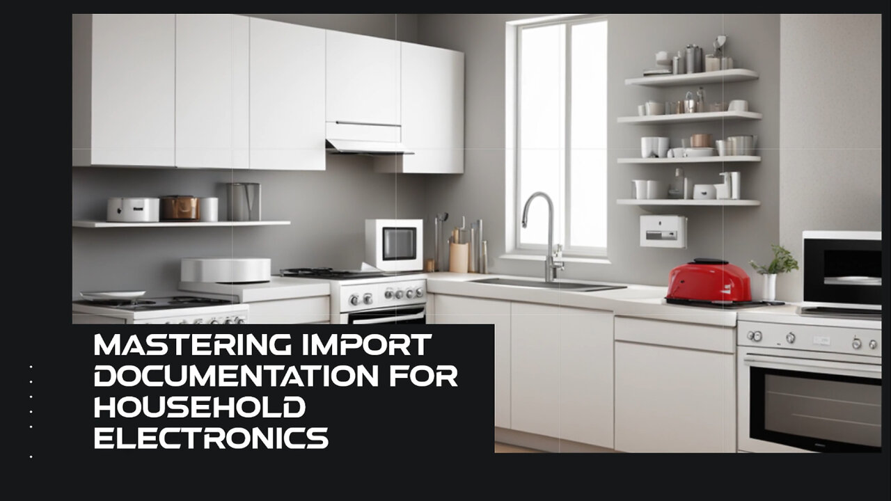 The Essential Import Documentation for Household Electronics: A Complete Guide