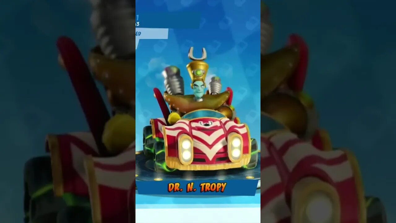 Dr. N. Tropy Idle Animation - Crash Team Racing Nitro-Fueled