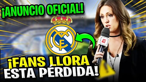 ¡YA SE HA CONFIRMADO! ¡INCREÍBLE! ¡NADIE CREYÓ! #noticiasdelrealmadrid