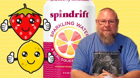 Spindrift Strawberry Lemonade Review - Weekend Reviews #spindrift #fyp #fypシ