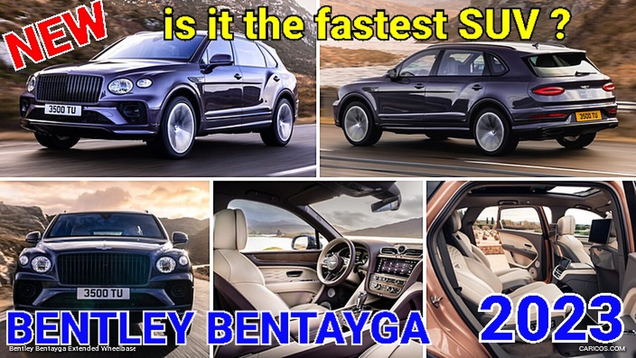 full information and details abuot BENTLEY BENTAYGA 2023 | is it really the fastest SUV ?