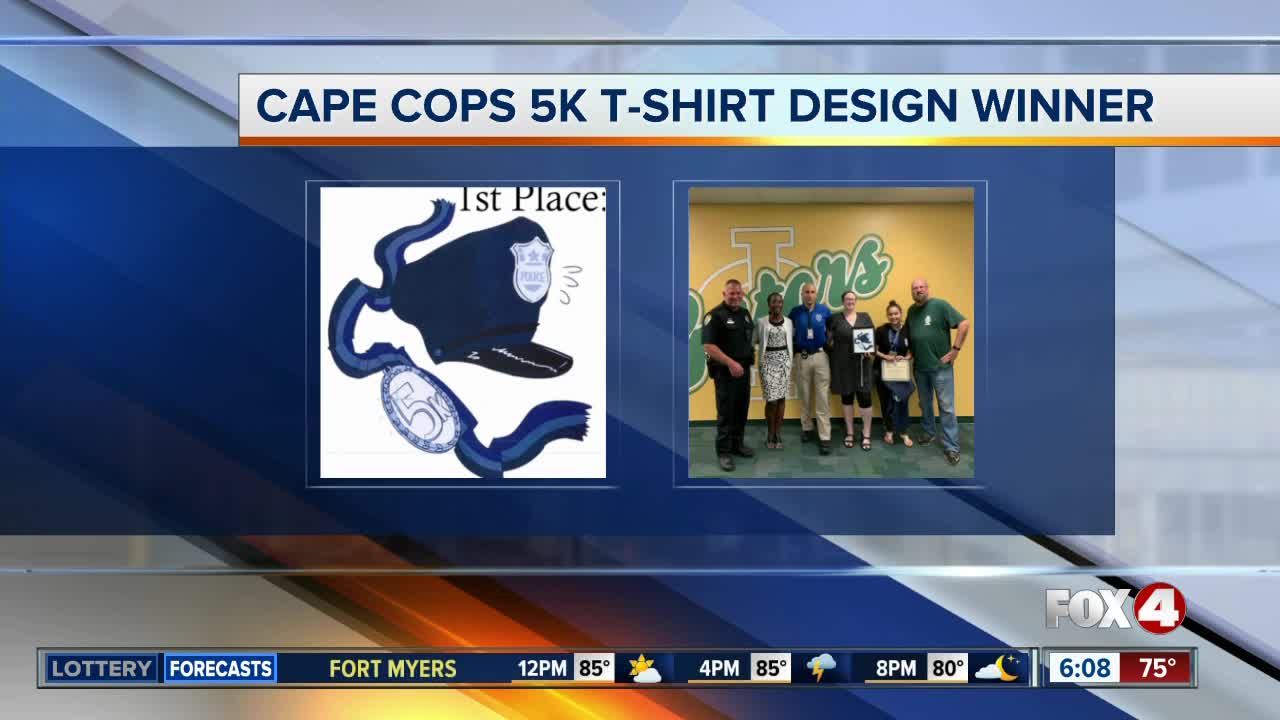Cape Coral student wins artwork design contest