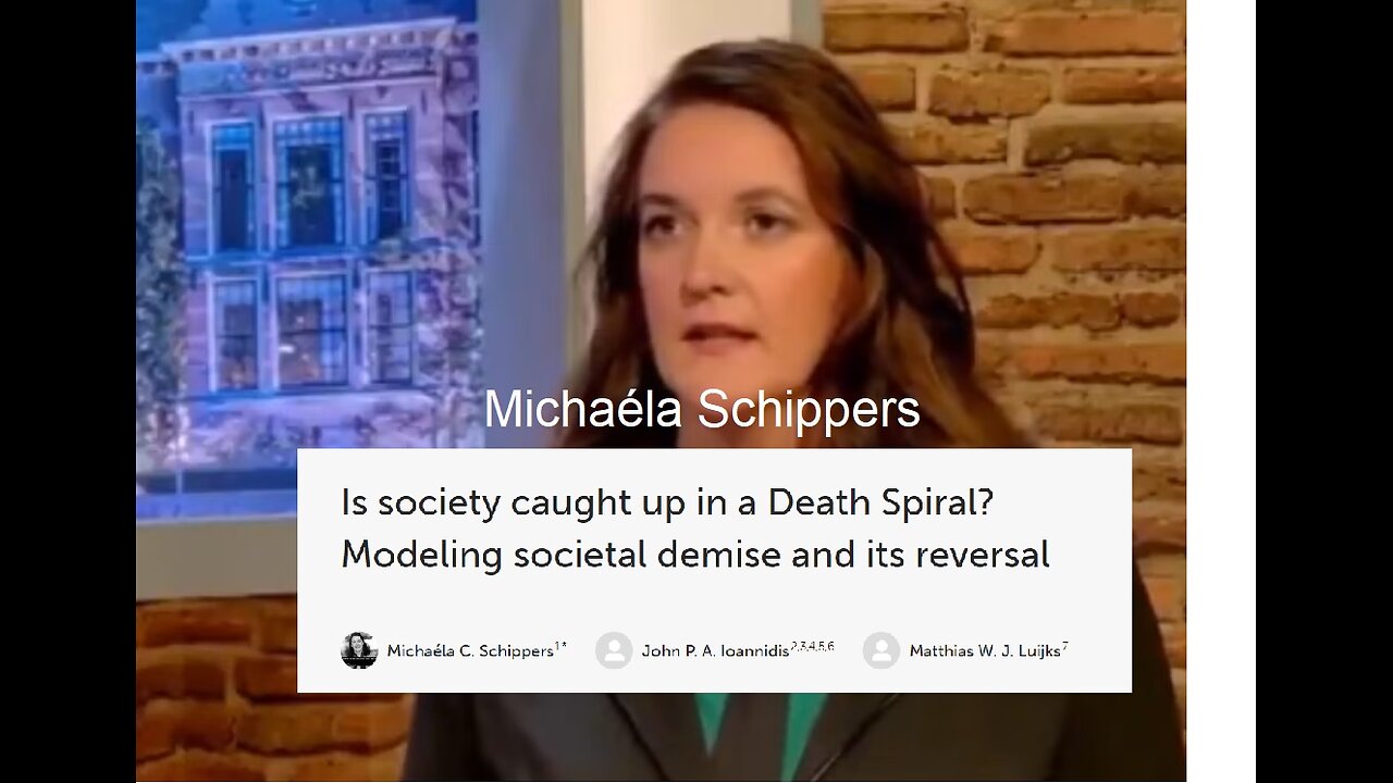 Michaéla Schippers,"Is Society Caught Up in a Death Spiral?