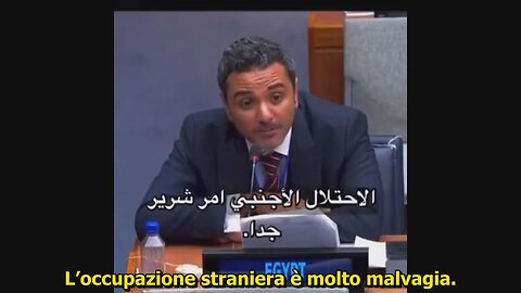 Ambasciatore egiziano Amr Essam all'ONU