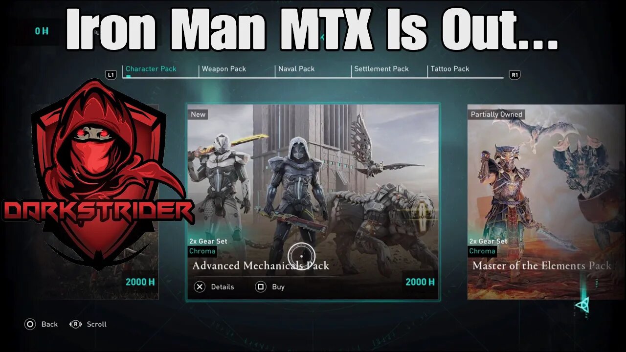 Assassin's Creed Valhalla- Iron Man MTX Is Out...