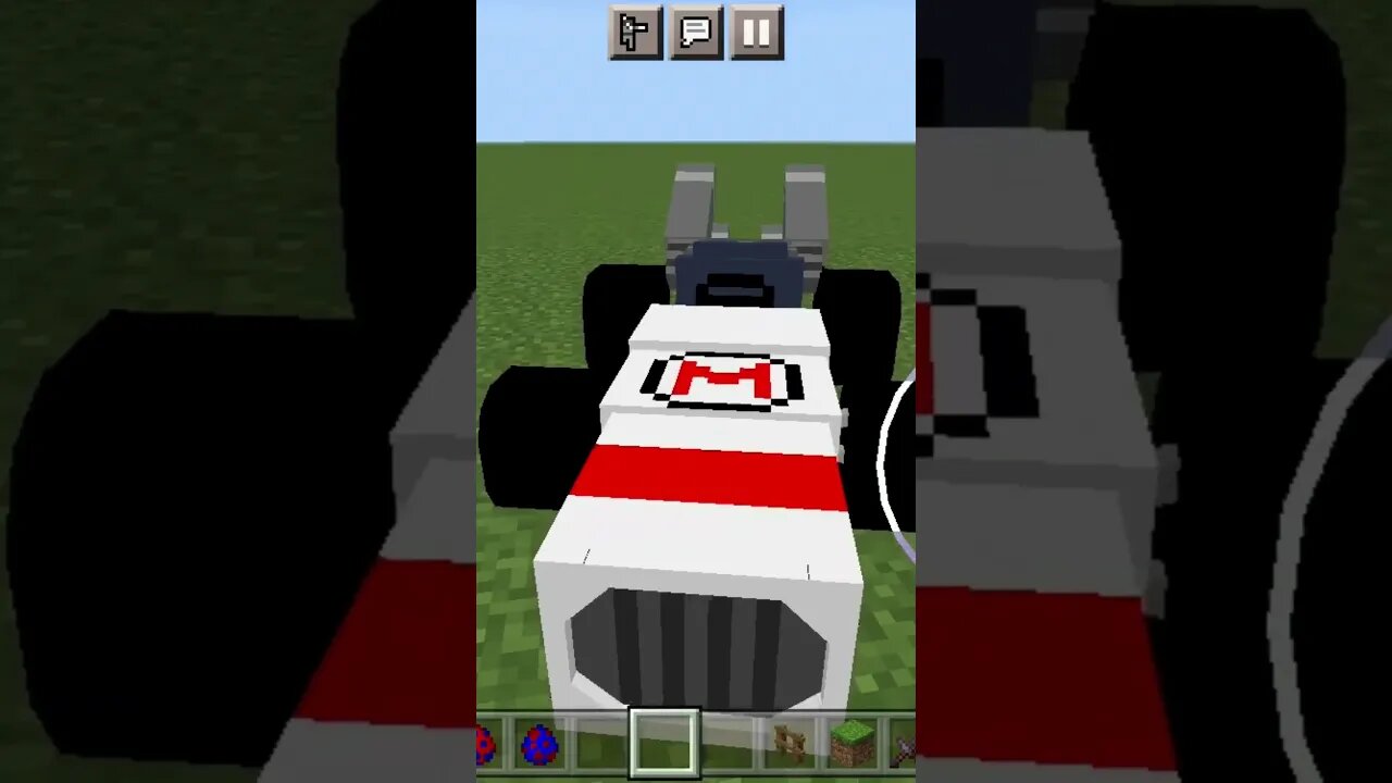 MARIO KART IN MINECRAFT #2 #shorts