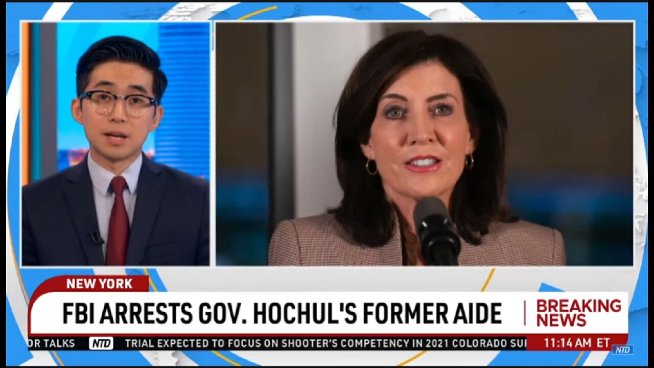 FBI ARRESTS GOV HOCHUL'S FORMER AIDE