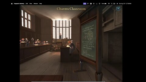 HARRY POTTER AT CLASS ROOM HOWARD MASTERY