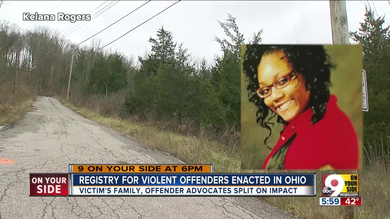 New Ohio law requires violent criminals to register where they live