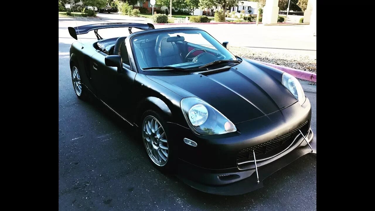 My First Time Wrapping - MR2 Spyder DIY vinyl wrap prep