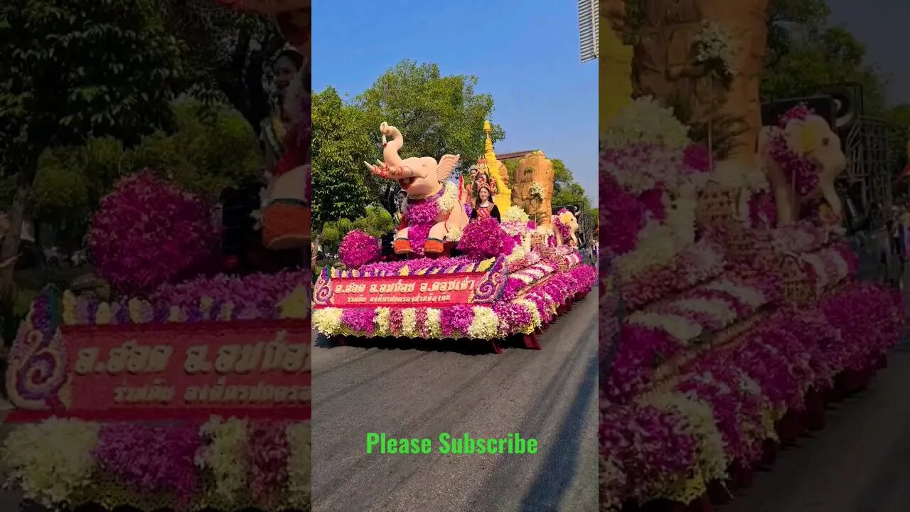 Flower Festival Thailand Part 13 #trending #viral #shorts #short #shortsvideo