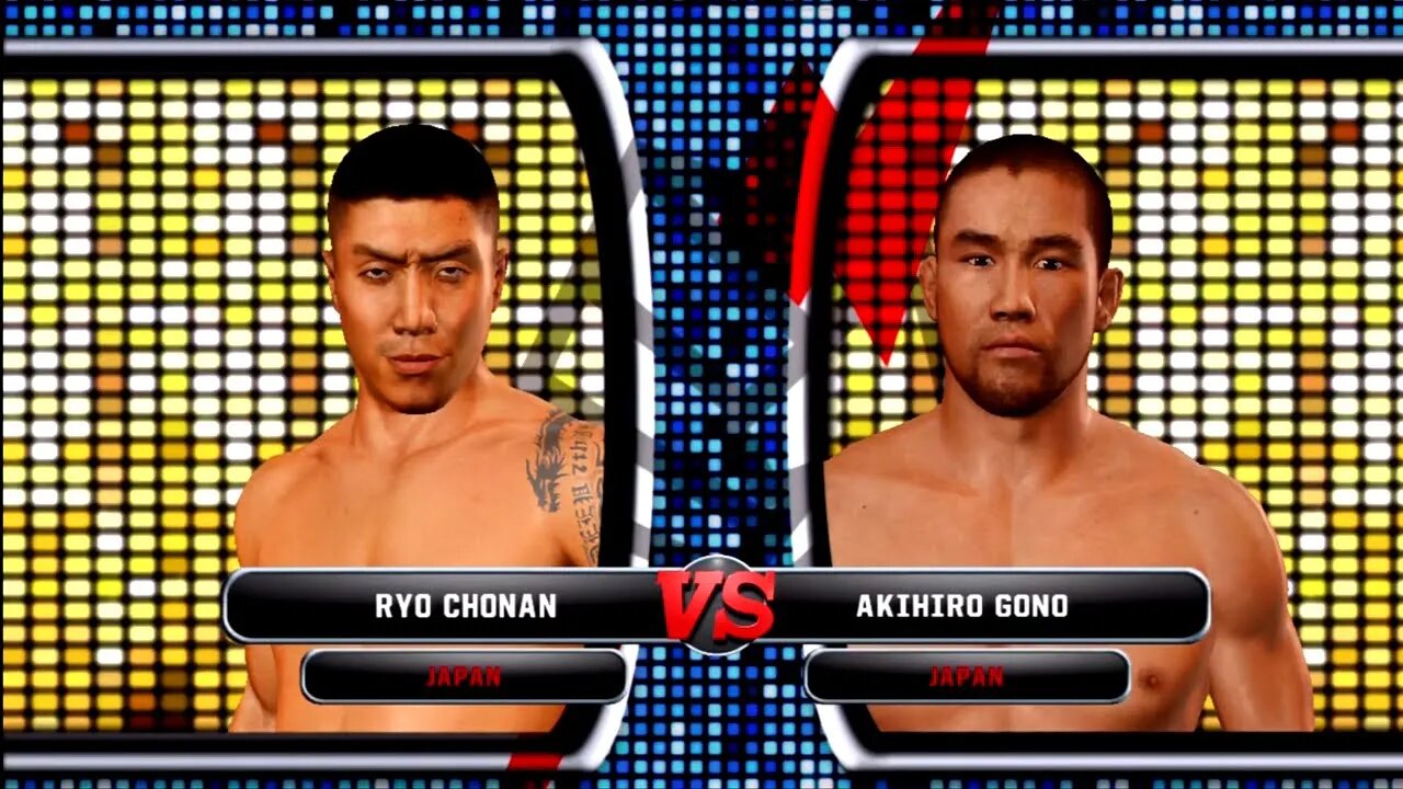 UFC Undisputed 3 Gameplay Akihiro Gono vs Ryo Chonan (Pride)