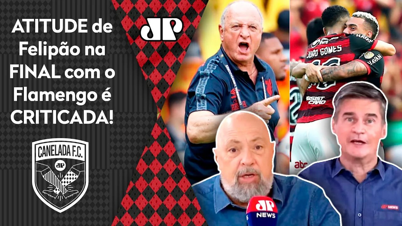 "Foi um ERRO GRAVE! O Felipão contra o Flamengo..." ATITUDE do técnico do Athletico é CRITICADA!