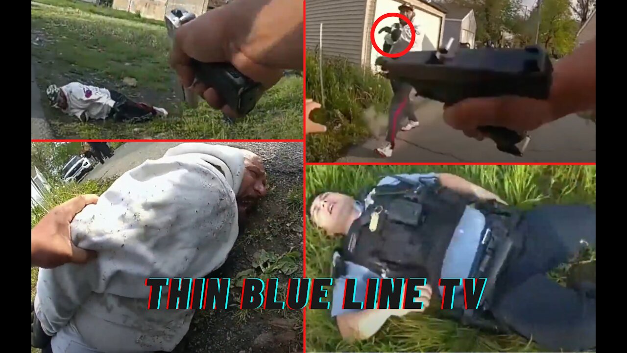 BODYCAMS: 2 Officer Shot At Point Blank Range, Suspect Shot & Charged With Attempted Murder