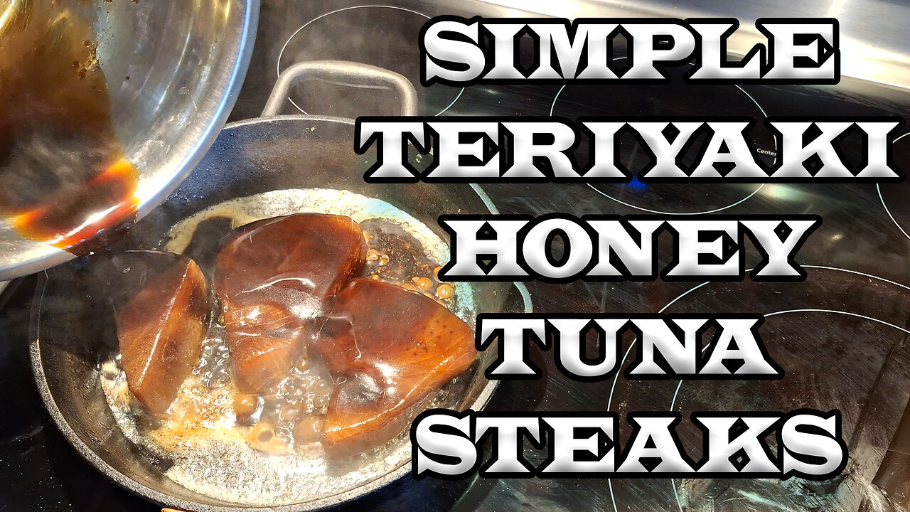 Simple Teriyaki Honey Tuna Steaks