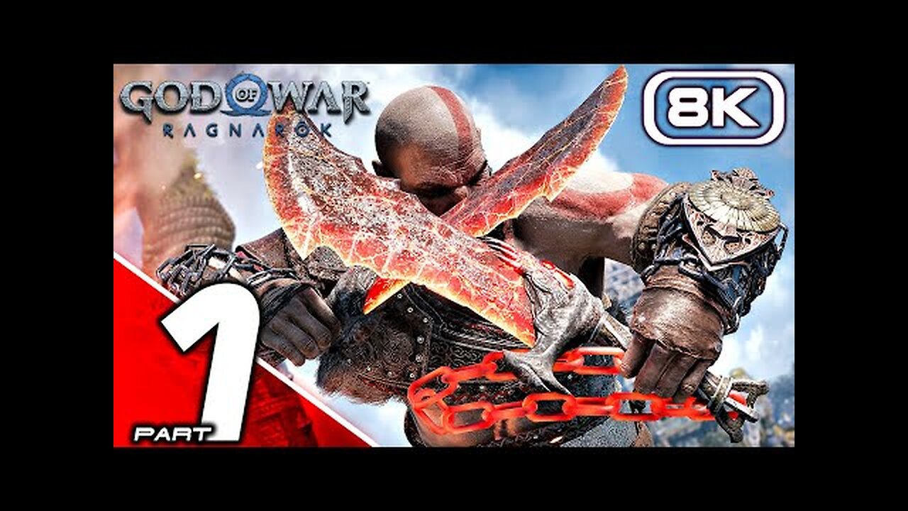 GOD OF WAR RAGNAROK PC Gameplay Walkthrough Part 1 (8K 60FPS ULTRA) No Commentary