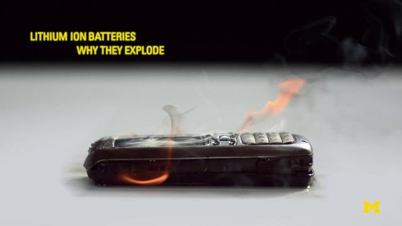 LITHIUM ION BATTERIES 🔋💥 WHY THEY EXPLODE