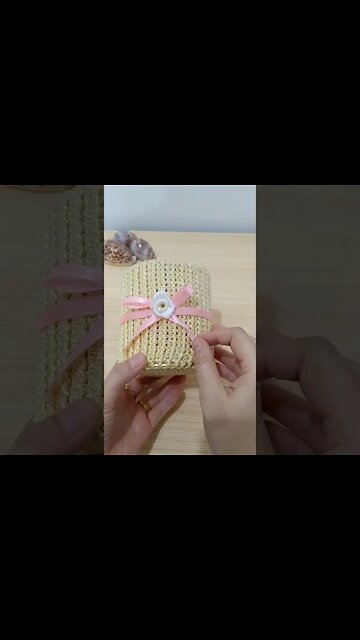 A Crochet Jar's Cover #shorts