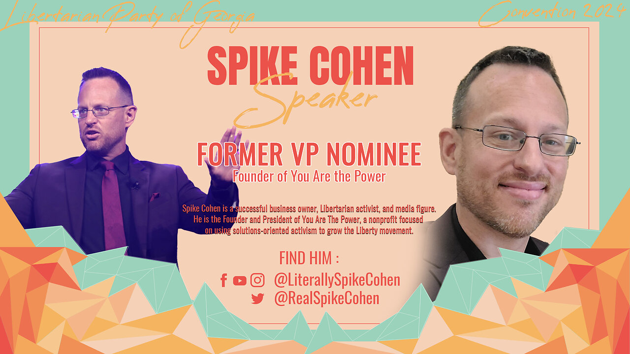 Spike Cohen - Convention 2024