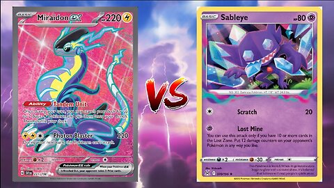 Pokemon TCG Live Miraidon EX Flaaffy VS Sableye Cramorant!!