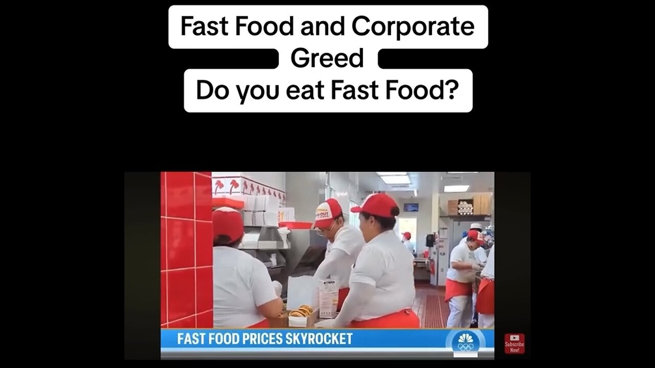 Stop eating fast food!