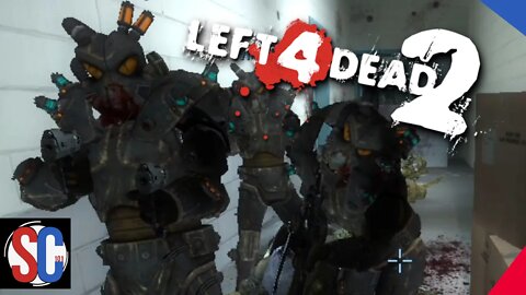 Left 4 Dead 2 - Fallout Enclave and Halo Flood Mods!