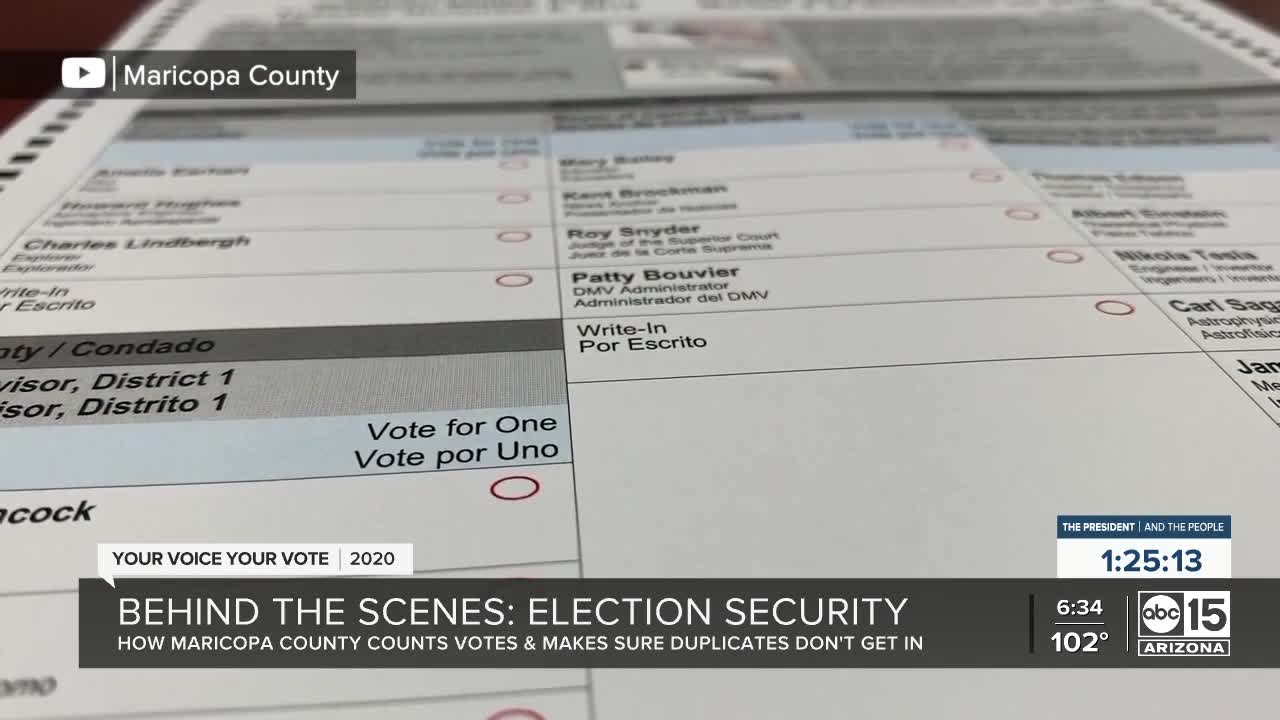 Behind the scenes: Election security