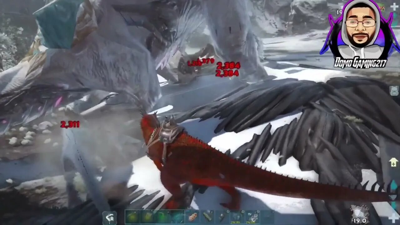 Ark- Full Ice Titan Boss Fight