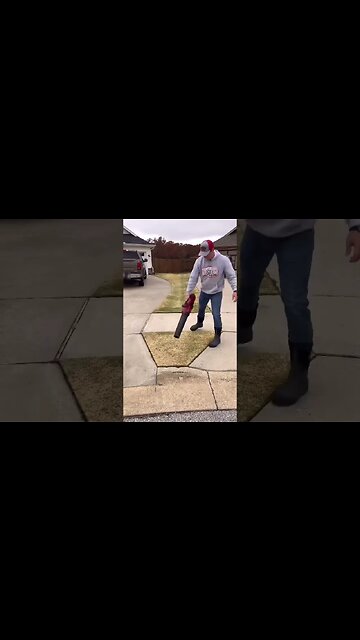 Painters Taping off the Lawn