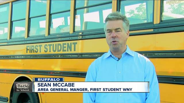 First Student school bus drivers preparing for a safe year