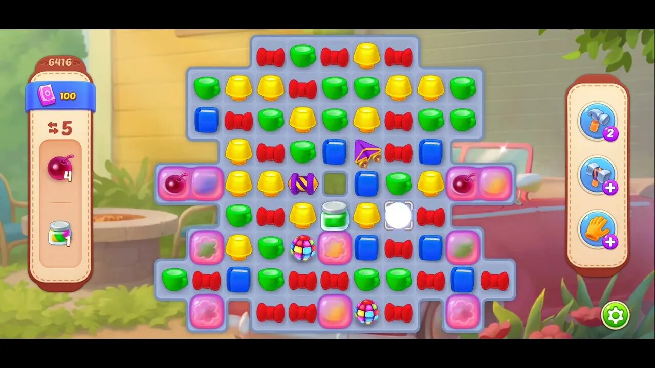 Playrix Homescapes Gameplay Walkthrough Level 6416