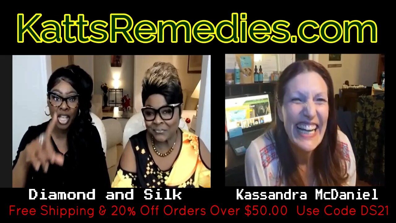 Diamond and Silk talk to Kassandra of Katts Remedies about their FurBabies