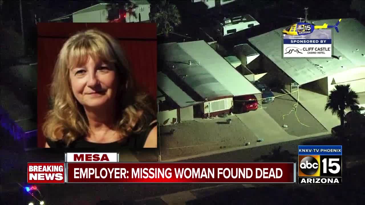 Missing Mesa woman found dead