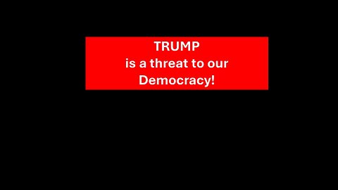 Trump will be the end of Democracy! (A Dictator)