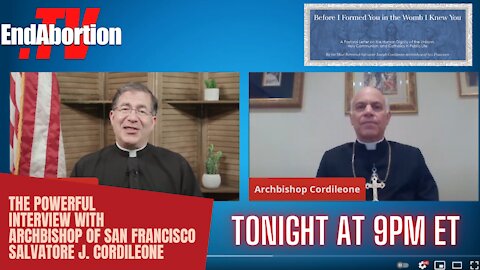 Fr. Frank Talks with Archbishop of San Francisco Salvatore J. Cordileone