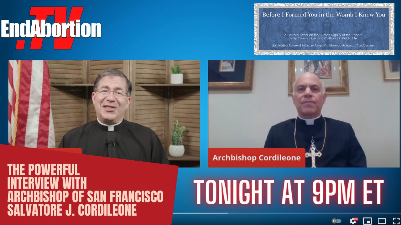 Fr. Frank Talks with Archbishop of San Francisco Salvatore J. Cordileone