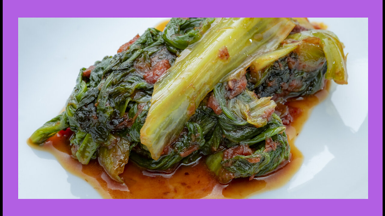 Stir-fried lettuce with Anchovy (レタスのアンチョビ炒め) Let's cooking.