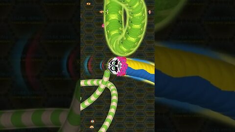 SO CLOSE - I almost made it wormate.io #shorts (Best of wormate) - [ #snakegames #iogames #wormate ]