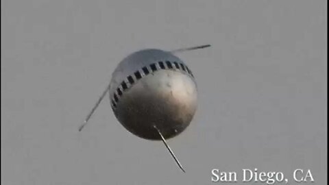 UFO sightings, UFO caught on camera in San Diego, California. What is it?