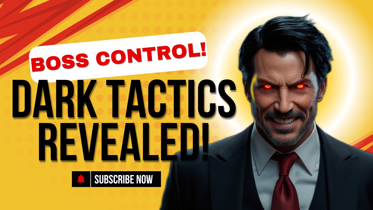 Boss Noticing You Yet? Try These 4 Dark Psychology Techniques for Instant Impact!