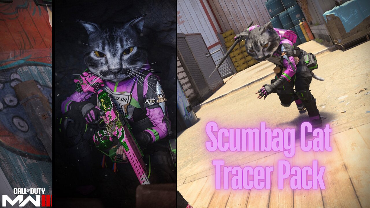 Scumbag Cat Tracer Pack Operator Bundle - First Look