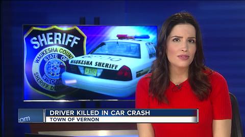 One person killed in Waukesha County Crash Saturday evening