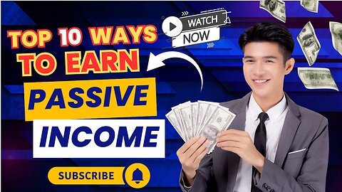 Do this to get passive income