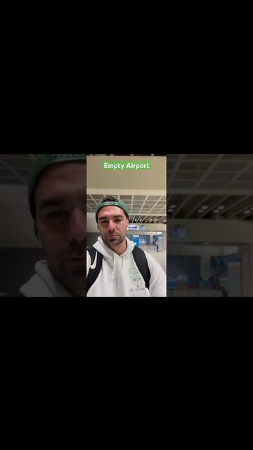 Walking In A Empty Airport #shorts