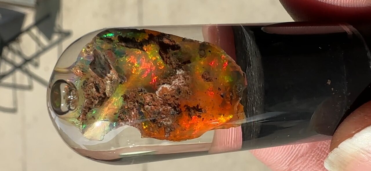 Fire Opal from Mexico